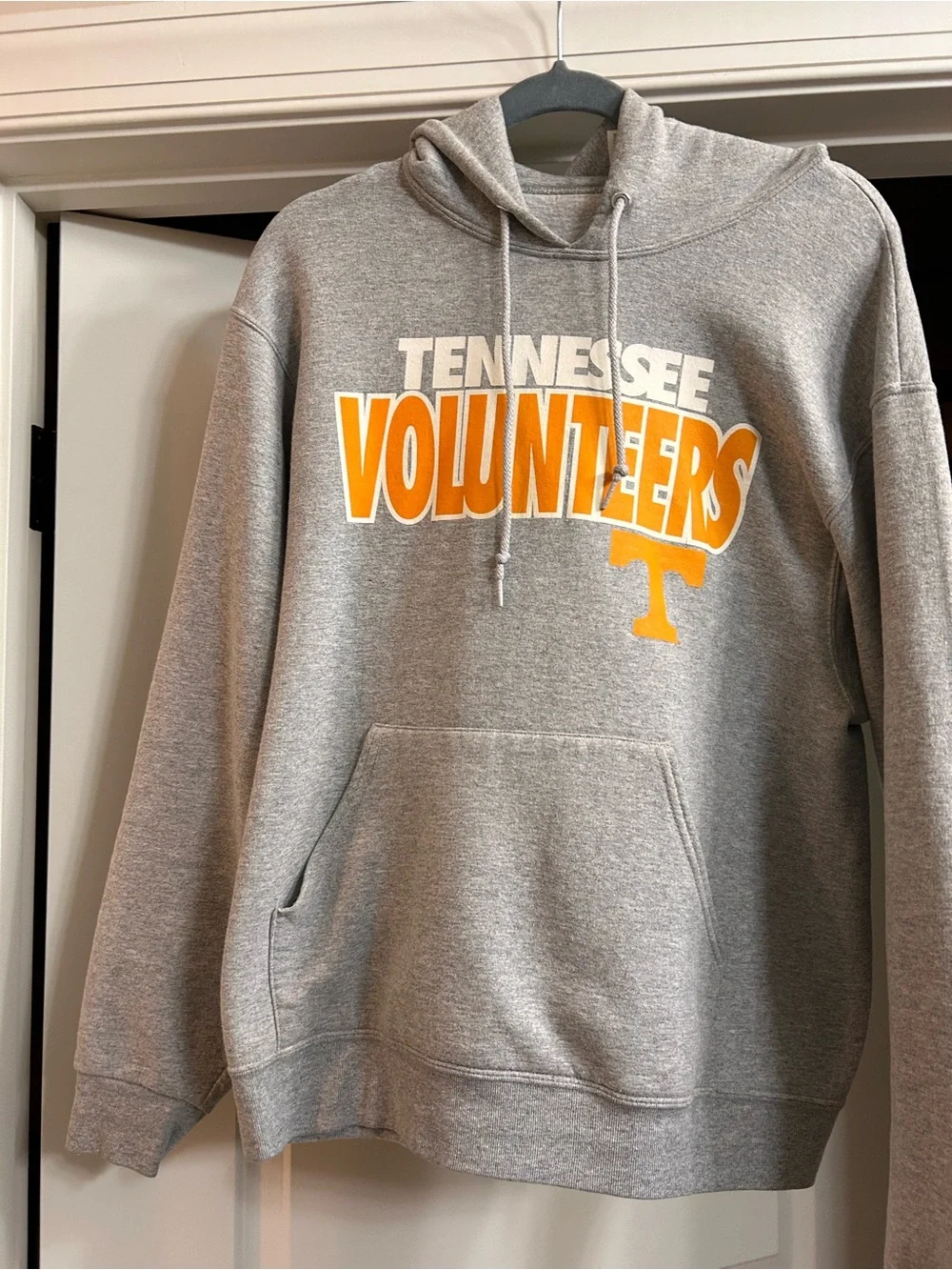 Tennessee Volunteers Gray Hooded Sweatshirt Medium